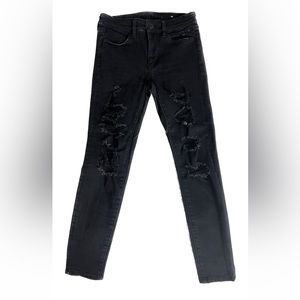 Black American Eagle Jeans, size 4 short